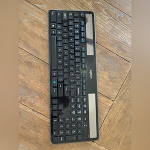 Logitech Black K750 Wireless Solar Keyboard